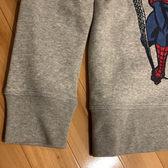 NWT Boys Gap Spider-Man Crew Sweatshirt - size XL (12) - Picture 8 of 11